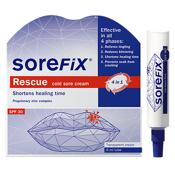 sorefix lip balm 6ml spf 30