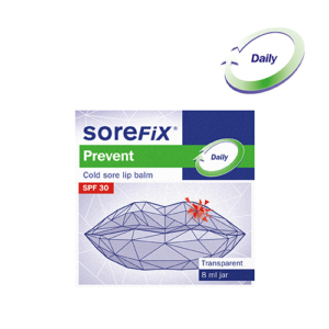 Koortslip voorkomen SoreFix Prevent